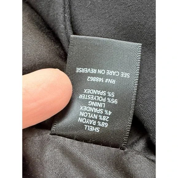 Torrid Military Ponte Cropped Blazer Womens Size 1 Black Gold Button Jacket  1X - Picture 10 of 13